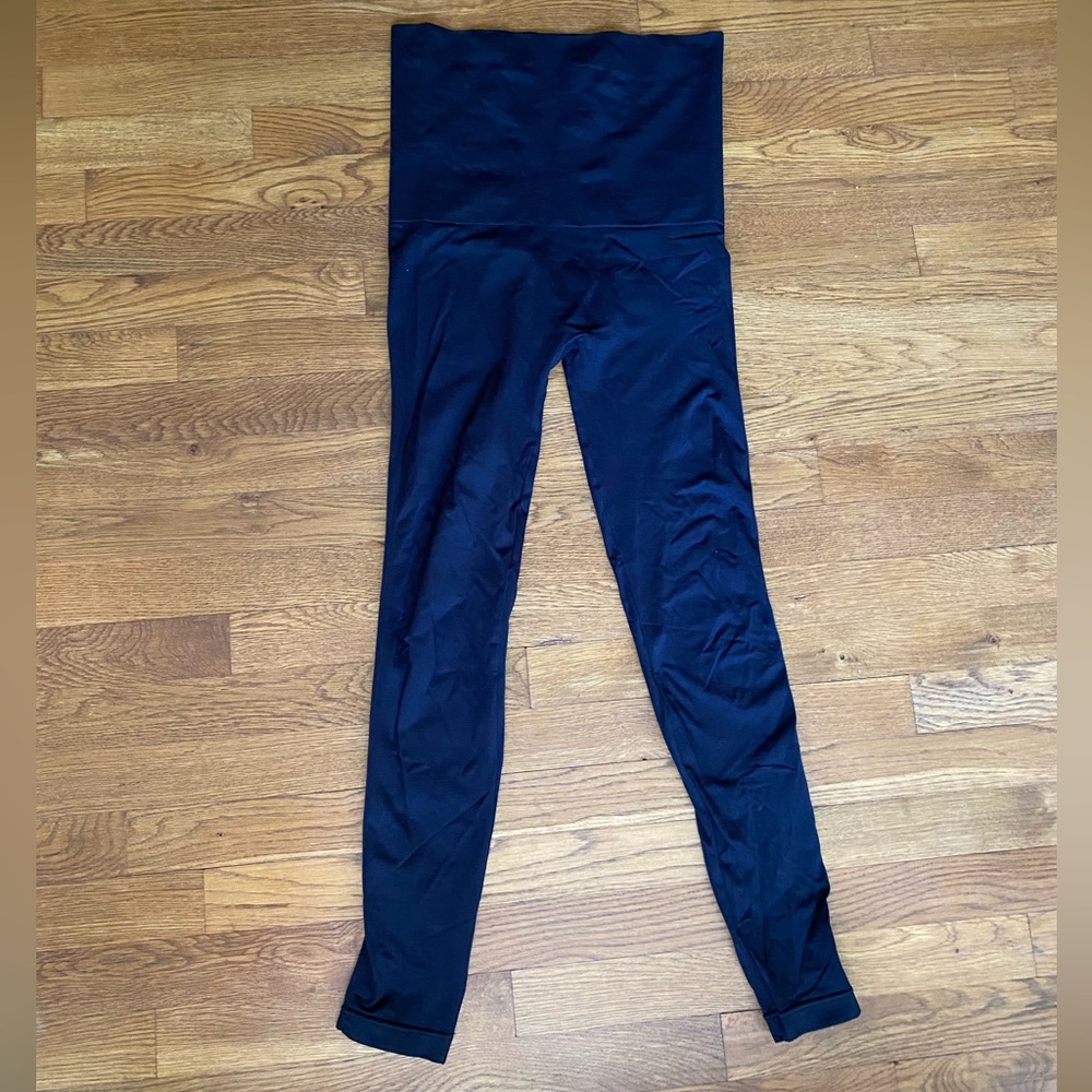 Belly Bandit Mother Tucker Postpartum Shapewear Leggings Black Size Medium